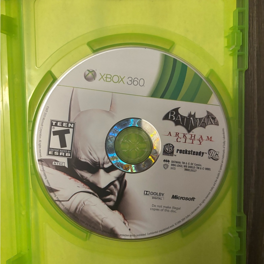 Microsoft Xbox 360 Batman: Arkham City - White Disc
